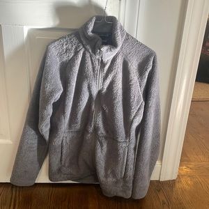 Marmot gray women’s Sherpa fleece size large